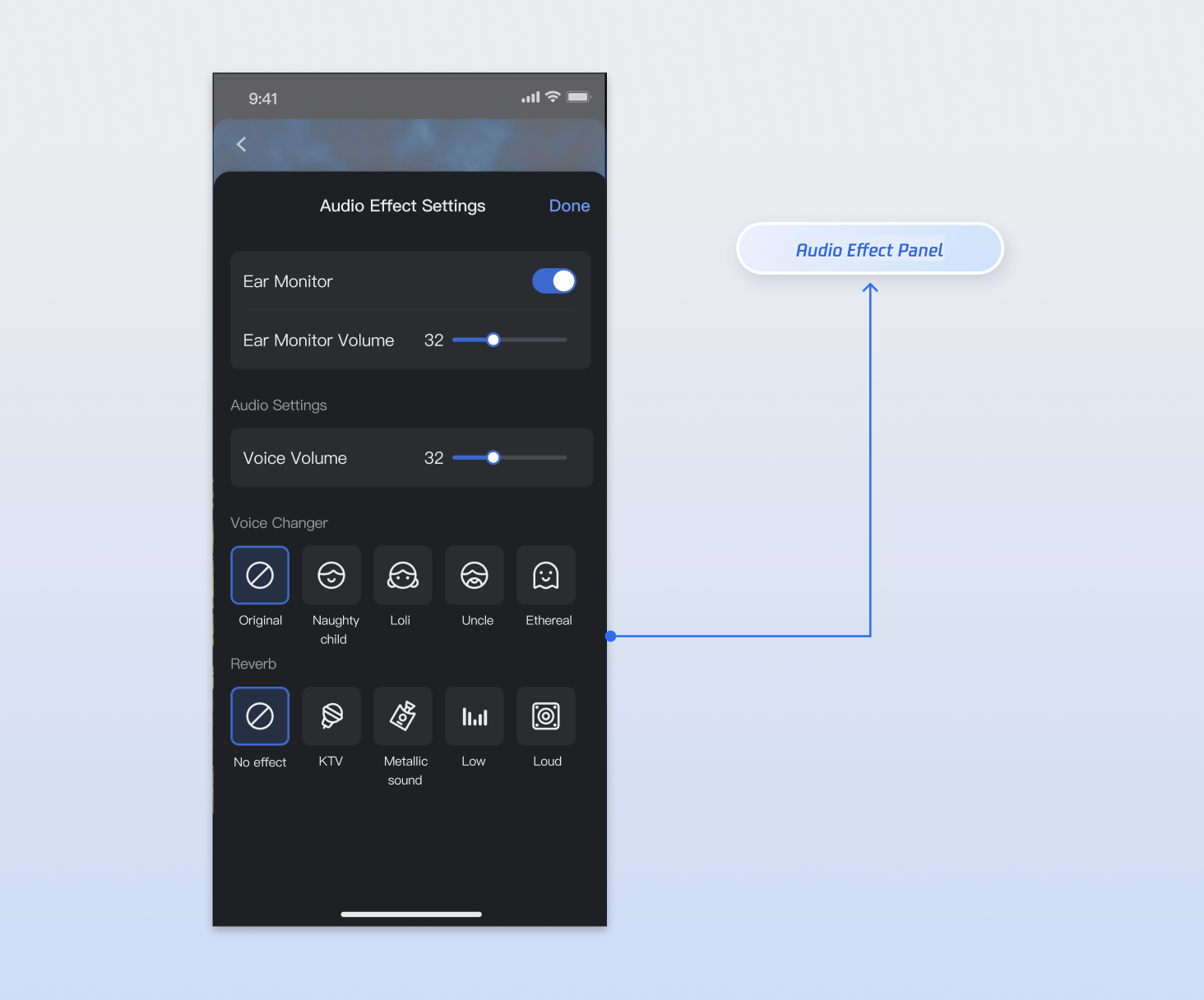 Sound Effects Sound Effects (React Native) - Tencent RTC Documentation